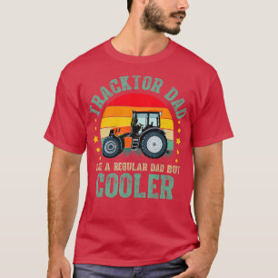 Camiseta Pai De Trator De Vintagem Como Uma Gordura De Trat