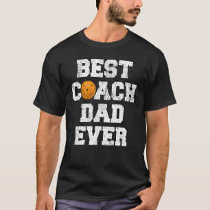 Camiseta Pai De Treinador De Melhor Pickleball De Caneta