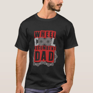 Camiseta Pai de Triciclo Reclinado