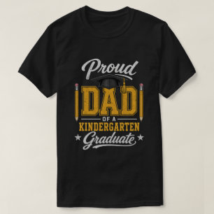 Camiseta Pai de um Graduado do Jardim de Infância Pai