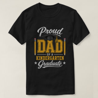 Camiseta Pai de um Graduado do Jardim de Infância Pai