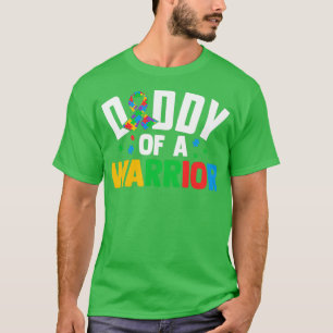 Camiseta Pai de um Guerreiro Autismo