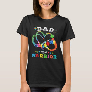 Camiseta Pai de um Guerreiro Autismo Conscientização Amor E