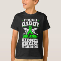 Pai De Um Guerreiro Da Doença Renal Ckd Sensibiliz