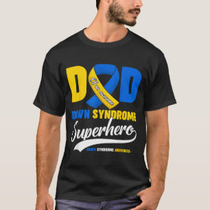 Camiseta Pai de um Superfilho com Síndrome de Down Incrível