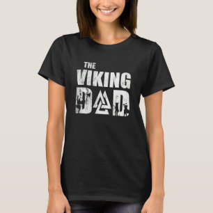 Camiseta Pai de Viking Mens - Folha - Corre de Mitologia No