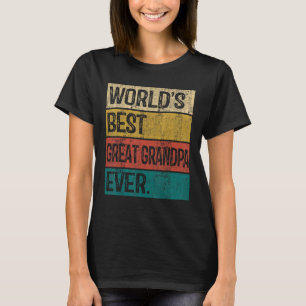 Camiseta Pai de Vintage Eterno do Mundo do Melhor Excelente