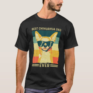 Camiseta Pai De Vintage Retro Melhor Dia de os pais De Chih