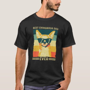 Camiseta Pai De Vintage Retro Melhor Dia de os pais De Chih