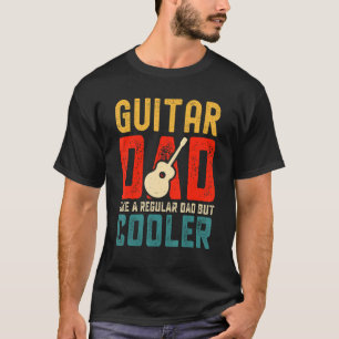 Camiseta Pai De Violão Como Um Retron Regular Mas Mais Frio