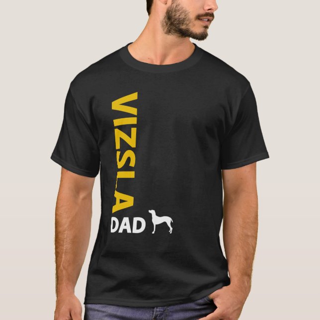 Camiseta Pai de Vizsla (Frente)