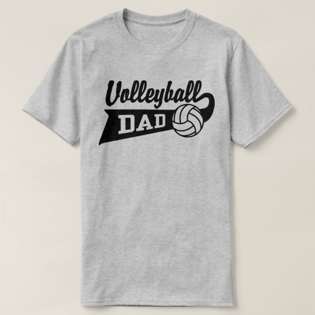 Camiseta Pai de vôlei (Frente do Design)