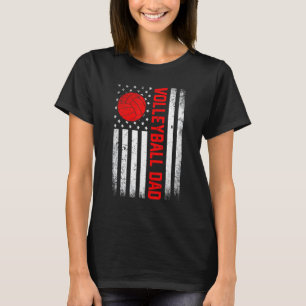Camiseta Pai de vôlei dos EUA em apuros
