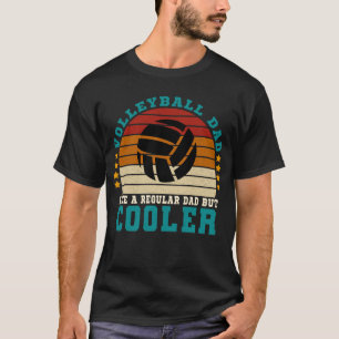 Camiseta Pai De Voleibol Como Pai Regular Mas Mais Frio