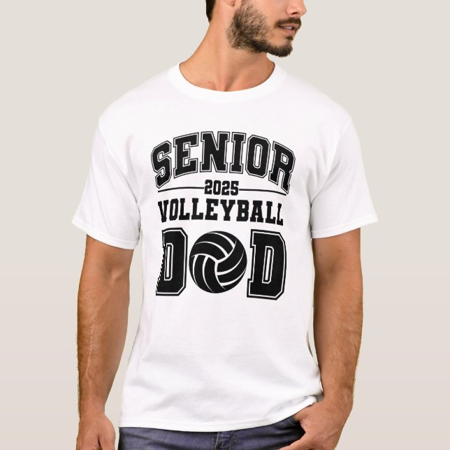 Camiseta Pai de Voleibol do mais velho 2025 (Frente)