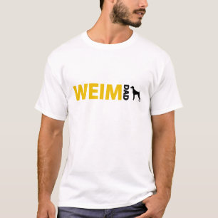Camiseta Pai de Weimaraner