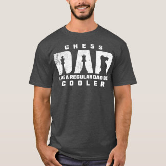 Camiseta Pai de xadrez como um Pai normal, mas Fath Retroat