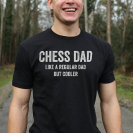 Camiseta Pai de Xadrez Legal Engraçado