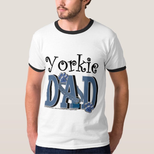 Camiseta PAI de Yorkie (Frente)