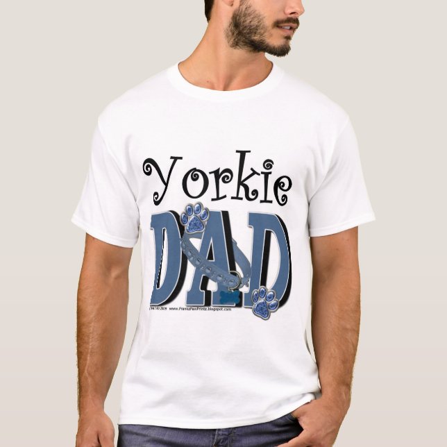 Camiseta PAI de Yorkie (Frente)
