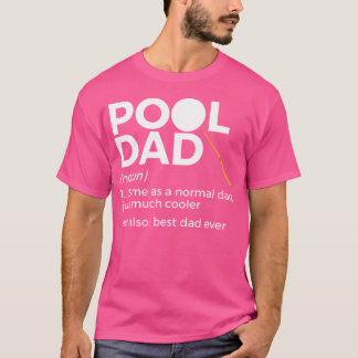 Camiseta Pai Definição de piscina — Bilhetes engraçados Mel