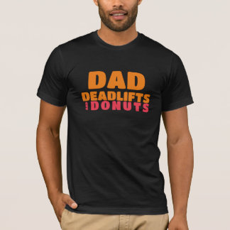 Camiseta Pai: Desenhos mortos e Rosquinhas