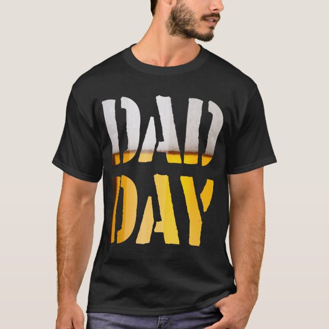 Camiseta PAI DIA Cerveja Feliz Dia de os pais! (Frente)