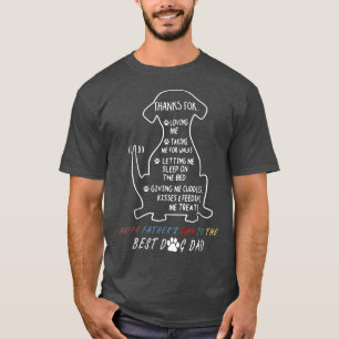 Camiseta Pai Dia de os pais Feliz
