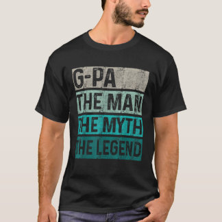 Camiseta Pai Dia G Pa Presente Ao Homem O Mito A Lenda
