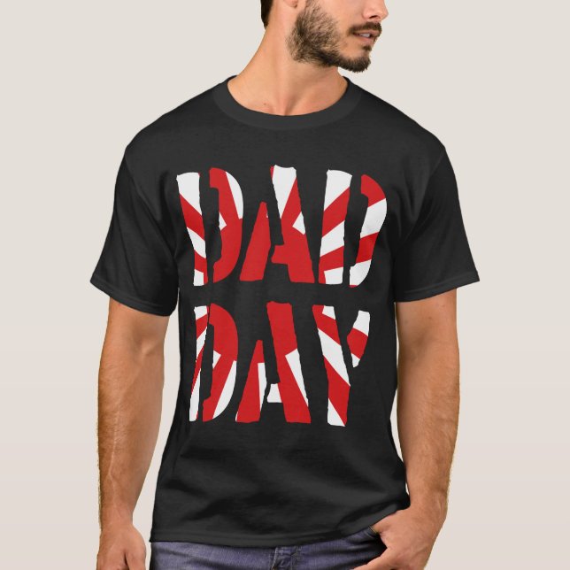 Camiseta PAI DIA Japão Feliz Dia de os pais! (Frente)
