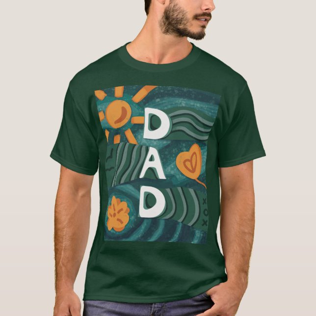 Camiseta Pai - Dia Nacional de Apreciação do Pai Verde (Frente)