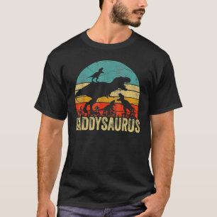 Camiseta Pai Dinossaur Daddysaurus 3 Dia de os pais para Du