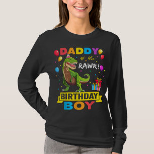 Camiseta Pai Dinossaur Engraçado, Bonito Aniversário Famíli