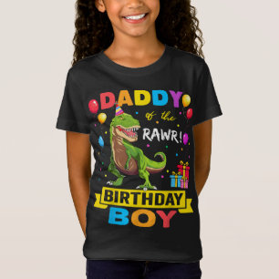 Camiseta Pai Dinossaur Engraçado, Bonito Aniversário Famíli