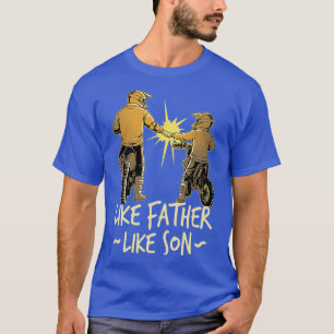 Camiseta Pai Dirt Bike Out Motocross Gift Padre E Son Di
