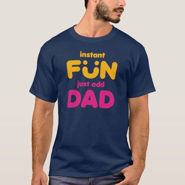 Camiseta Pai Divertido (Frente)