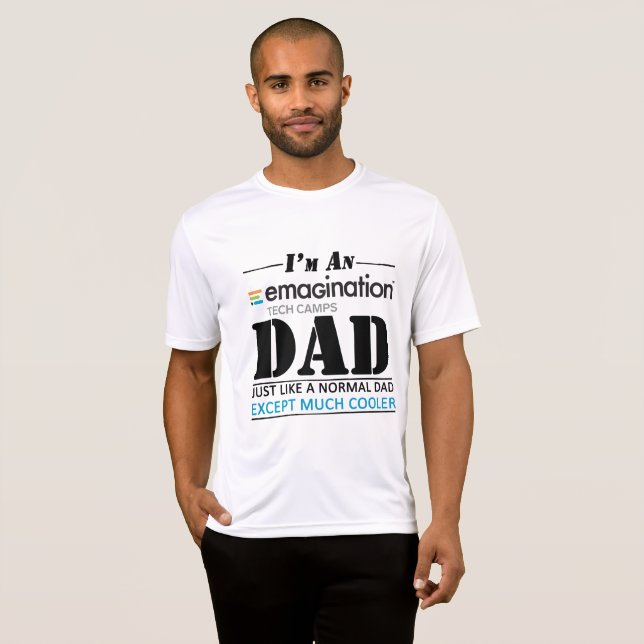 Camiseta Pai do acampamento (Frente Completa)