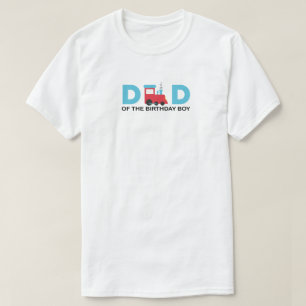 Camiseta Pai do aniversariante Treinar Família de Aniversár