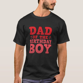 Camiseta Pai Do Aniversário Da Família