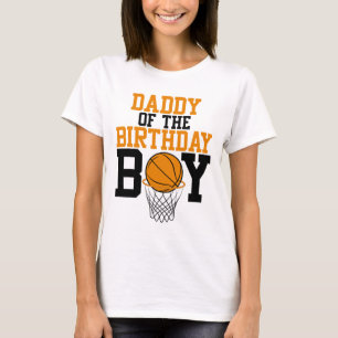 Camiseta Pai Do Aniversário Da Família Sketll Boy
