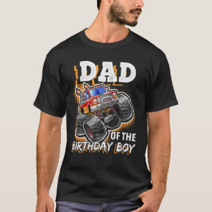 Camiseta Pai do Aniversário do Monstro do Aniversário do An