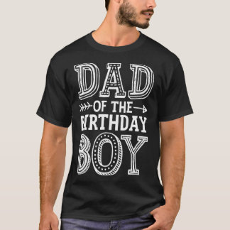 Camiseta Pai do Aniversário Engraçado Pai Família M