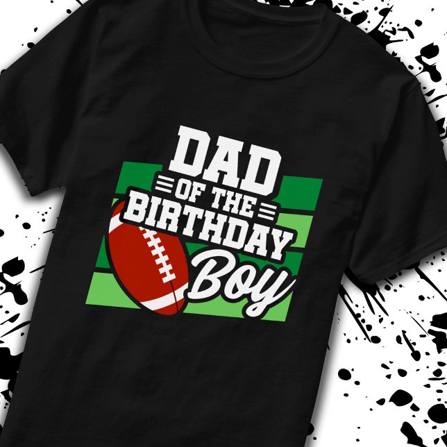 Camiseta Pai do Bairthday Boy Festa de Futebol Padre Pop (Criador carregado)