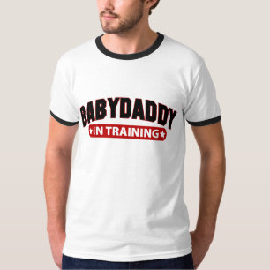 Camiseta Pai do bebê no treinamento
