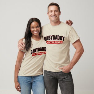 Camiseta Pai do bebê no treinamento