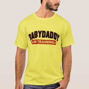 Camiseta Pai do bebê no treinamento