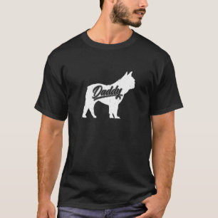 Camiseta Pai Do Bulldog Francês Papa Pais Do Francês