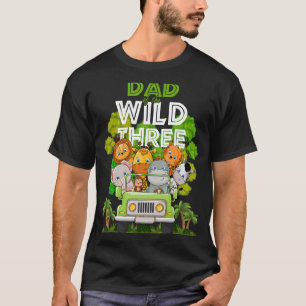 Camiseta Pai Do Caminhão Selvagem De Três Jardins Zoológico