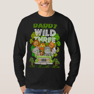 Camiseta Pai Do Caminhão Selvagem De Três Jardins Zoológico