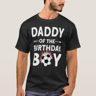 Camiseta Pai Do Celebo De Amor Da Família De Futebol De Ani